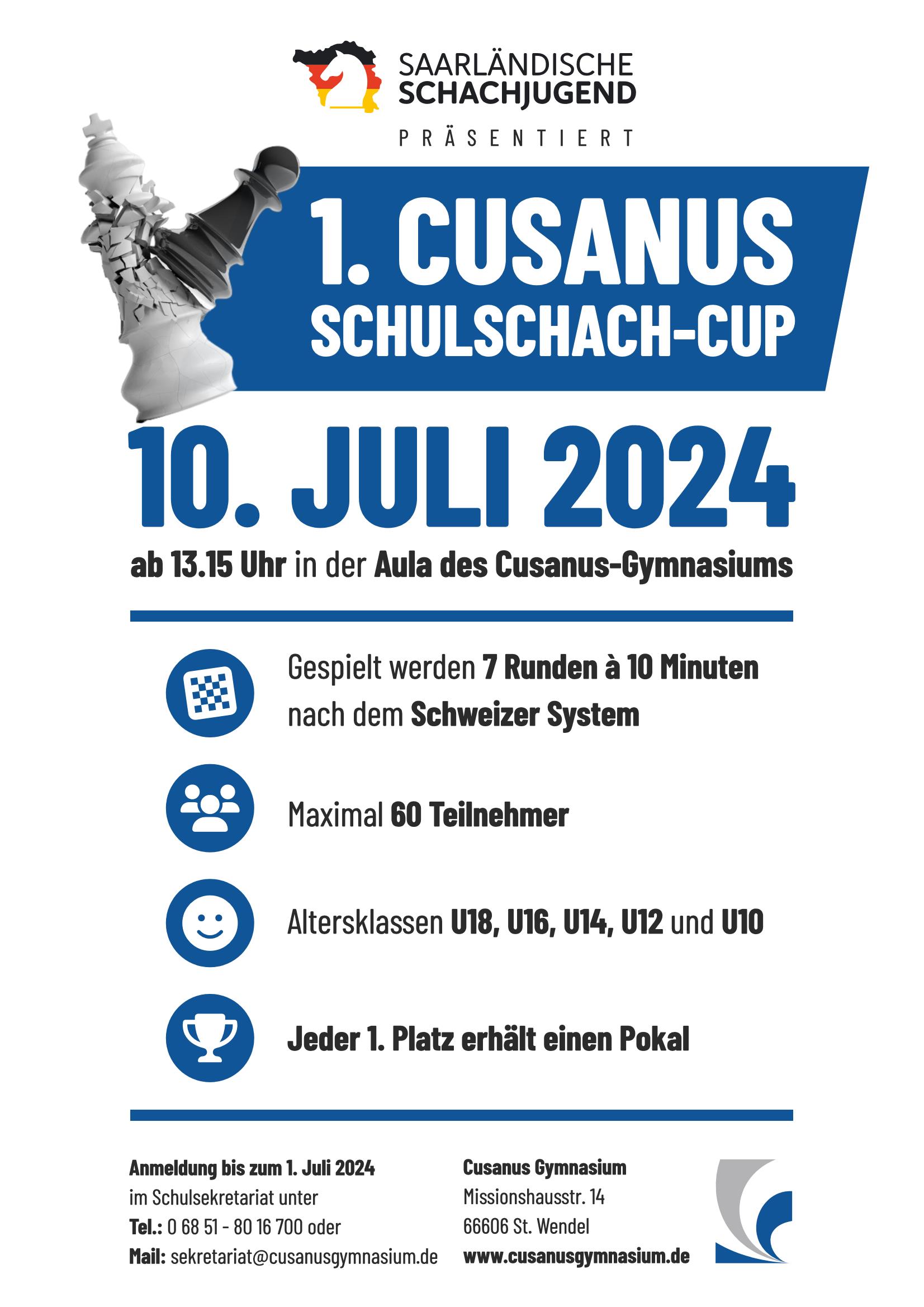 Cusanus Schulschachcup Page 1