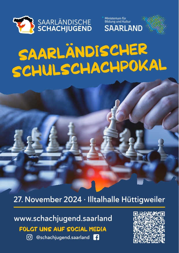 SaarländischerSchulschachpokal Flyer 1